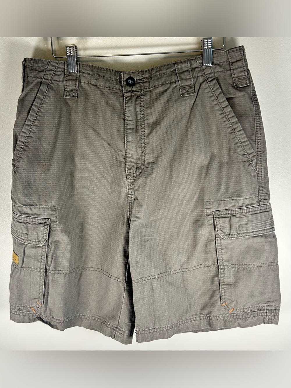 Cabela's Men’s Cargo Shorts Size 34 Canvas Hunting Camping Outdoor Utility EUC